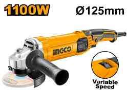 5 Inch Angle grinder 1100W with variable speed control