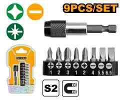 9 Pcs screwdriver bits set