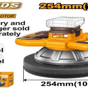 Cordless polisher 150mm with 4AH Battery + charger + bag