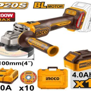 1000w Cordless angle grinder 4AH-1B
