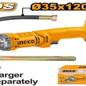 Cordless concrete vibrator