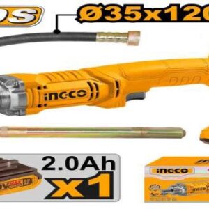 Cordless concrete vibrator