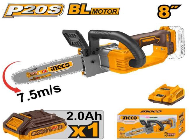 Cordless chain saw 8 inch