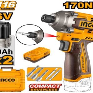 Cordless impact driver 170nm
