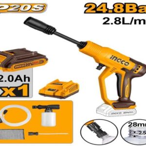 Cordless pressure washer 2.8L/min