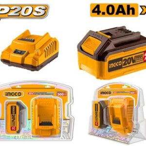 4AH Lithium- Ion battery and charger kit 20V