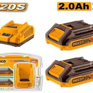 2nos 2AH Lithium- Ion battery and 1 nos charger kit 20V