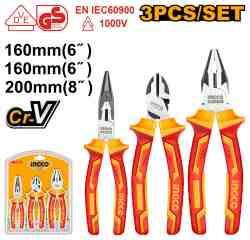 3 Pcs insulated pliers set