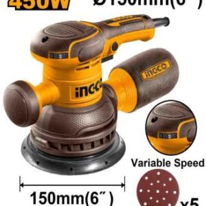 Rotary sander 6 Inch with Variable speed control