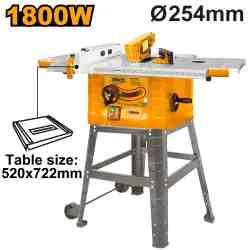 Table saw 10 Inch 722X520m m 1800W